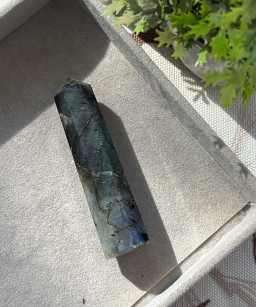 Labradorite tower